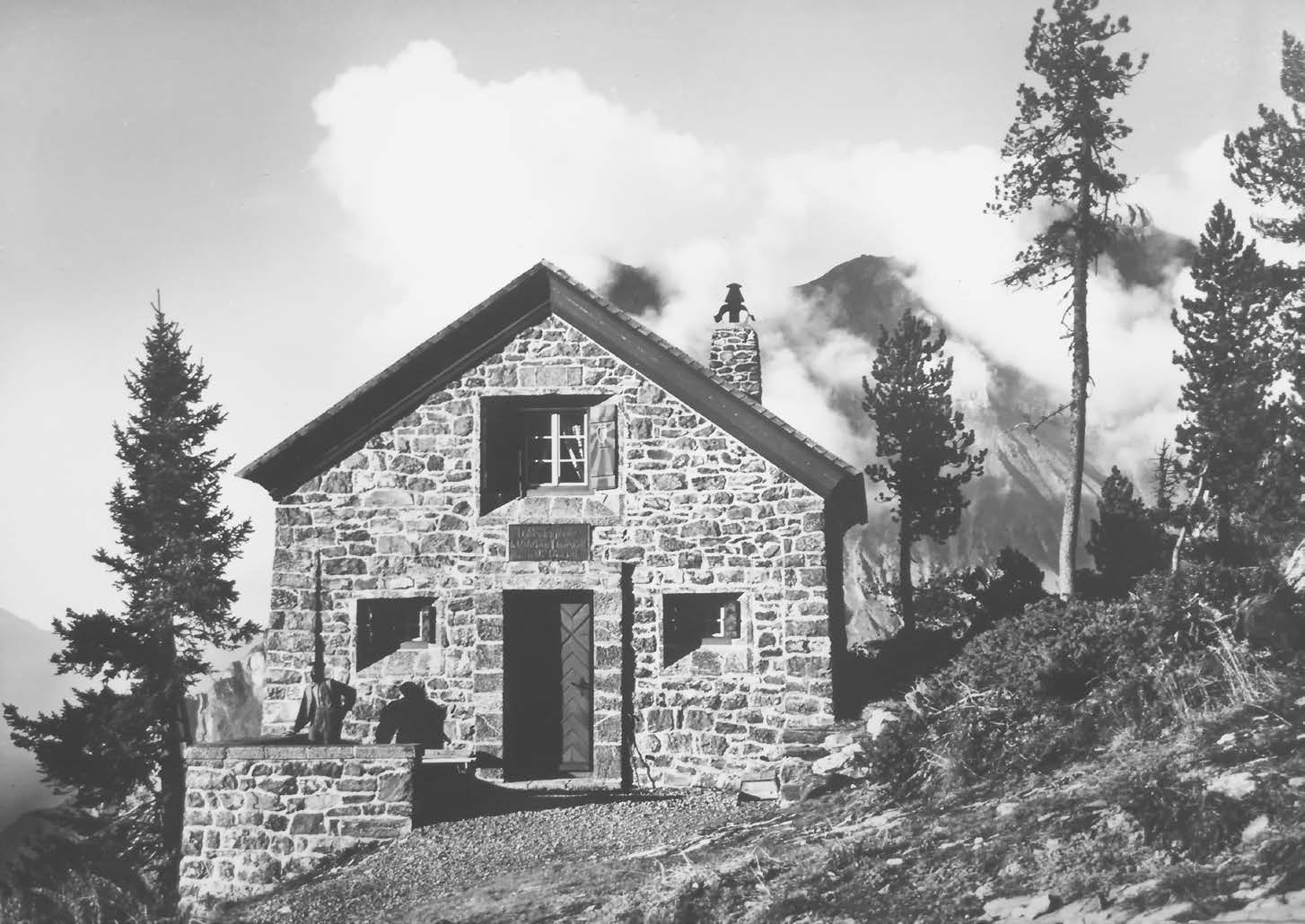 Bild Steinhütte Jahr 1926